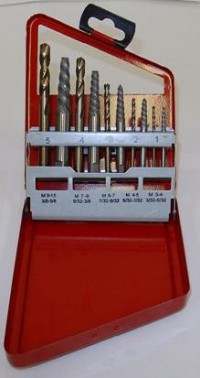 SCREW EXTRACTOR SET  10PC SET