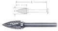 R/BURR  P/TREE SG1 1/4" CARB