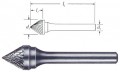 R/BURR  CONE SJ1 1/4" CARBIDE