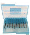 R/BURR SET  10PC 1/8"SHK 00050