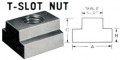 T-NUT  3/8" SLOT