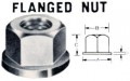 FLANGE NUT  M22 X 2.5